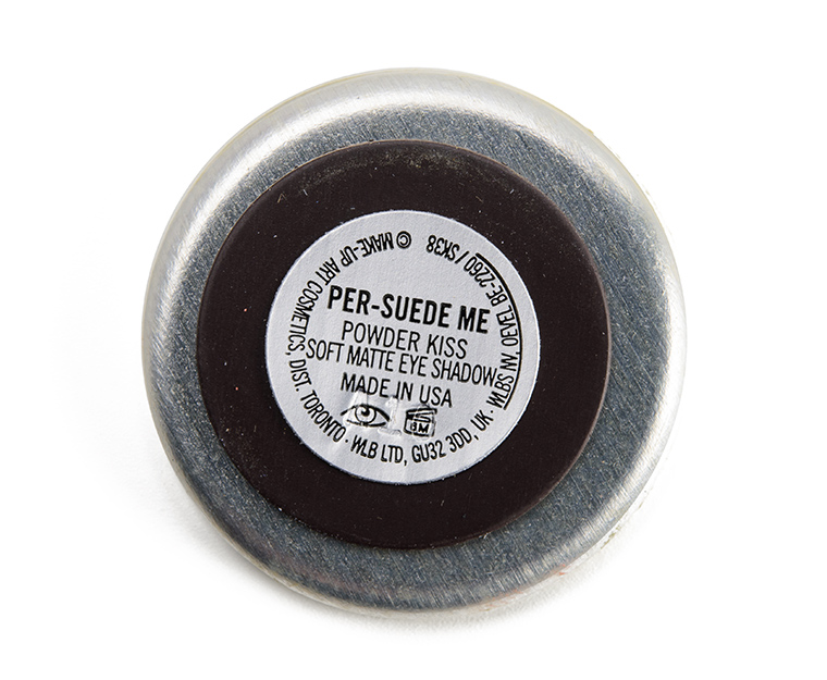 MAC Per-suede Me Powder Kiss Soft Matte Eyeshadow