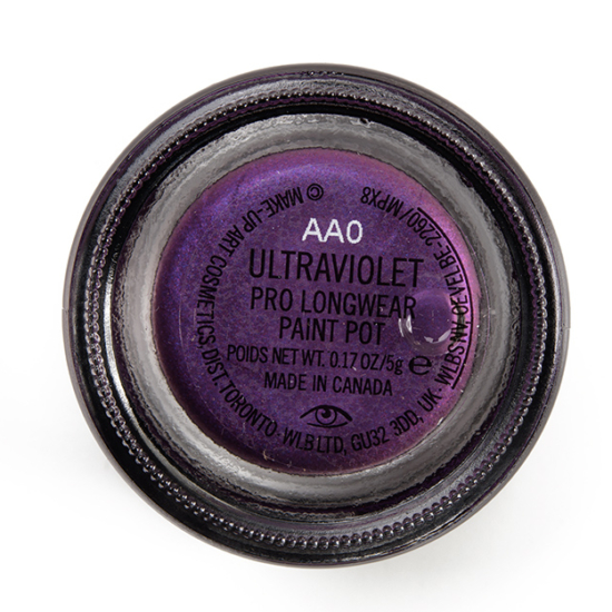 MAC Bougie, Ultraviolet, Clearwater, Currant Affair Pro Longwear Paint