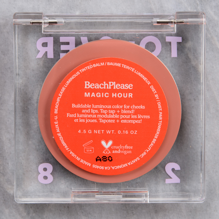Tower 28 Magic Hour BeachPlease Lip + Cheek Tinted Balm