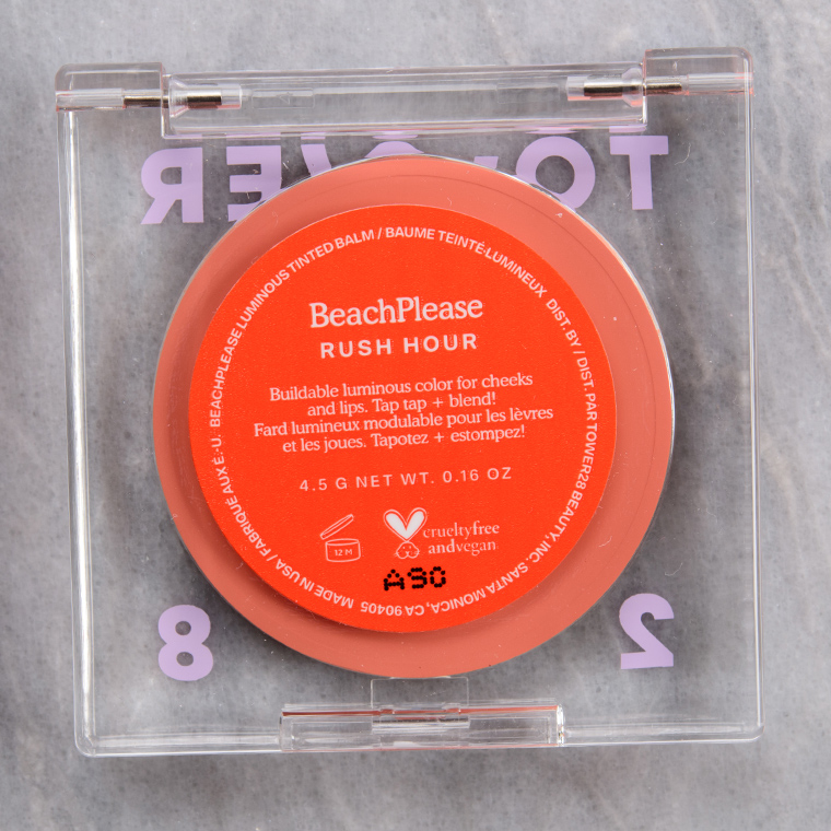Tower 28 Rush Hour BeachPlease Lip + Cheek Tinted Balm
