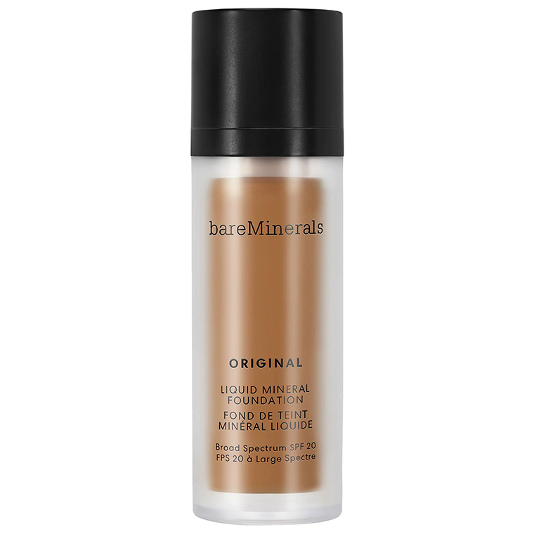 bareMinerals Warm Dark 26 Original Liquid Mineral Foundation Broad Spectrum SPF 20