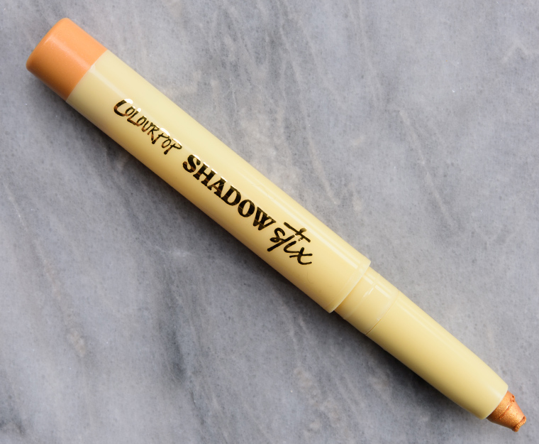 ColourPop Citrus Squeeze Metallic Shadow Stix