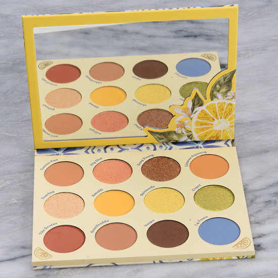 ColourPop 12-Pan Pressed Powder Shadow Palette Limoncello