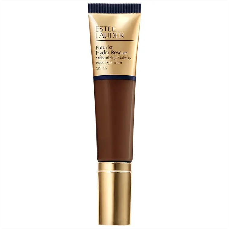 Estee Lauder 8N2 Rich Espresso Futurist Hydra Rescue Moisturizing Foundation SPF 45