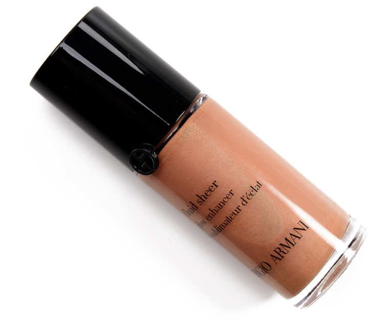 Armani Bronze (10) Sheer Glow Enhancer Highlighter Review & Swatches