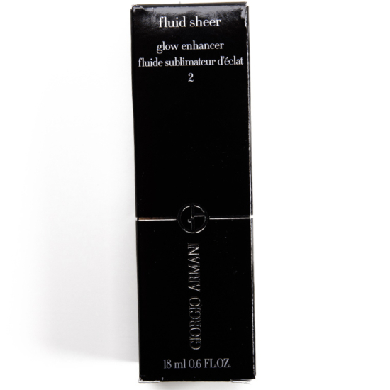 Armani Fluid Sheer Glow Enhancer Highlighter • Highlighter Review & Swatches