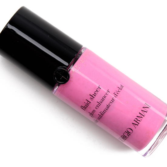 Giorgio Armani Soft Pink (8) Fluid Sheer Glow Enhancer Highlighter
