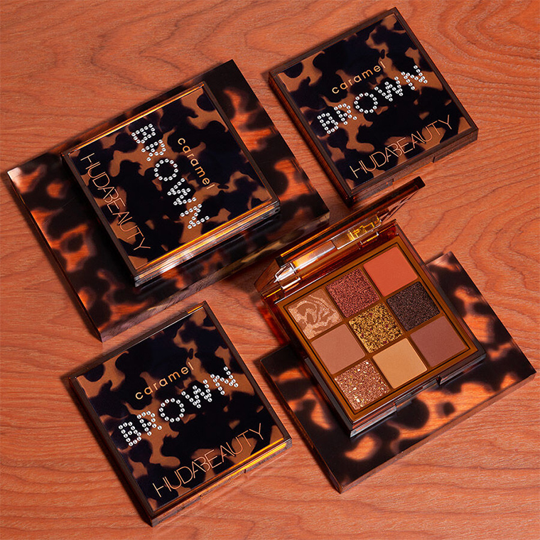 Huda Beauty Brown Obsessions Eyeshadow Palettes for Spring 2021