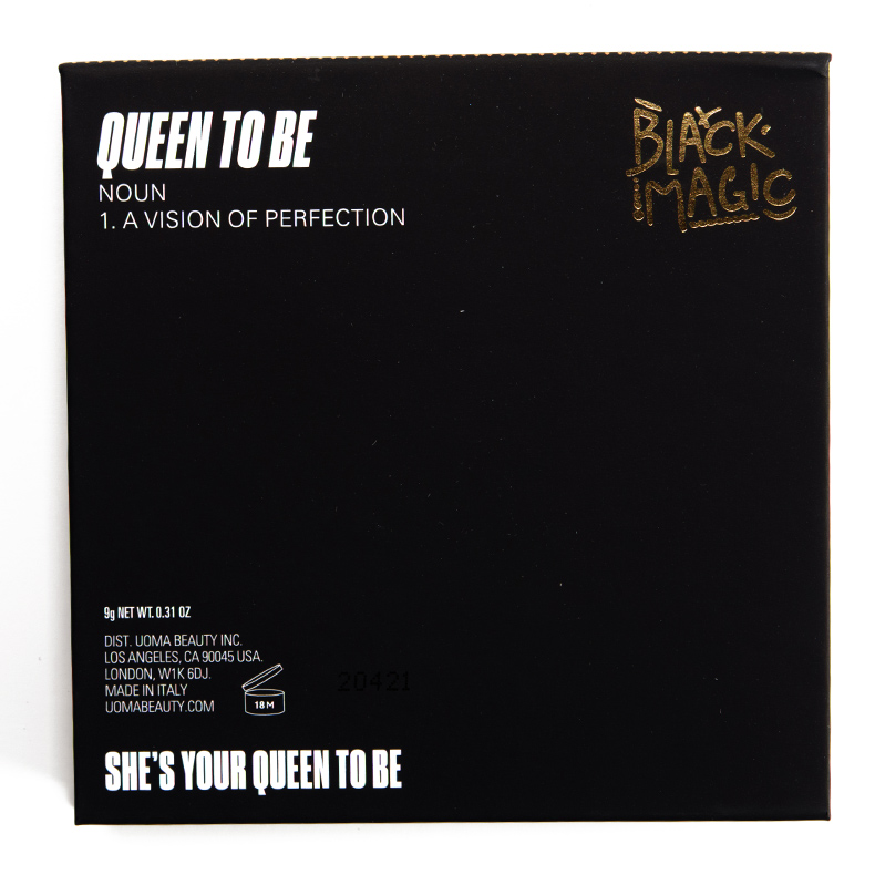 UOMA Beauty Queen to Be Black Magic Color Mini Palette
