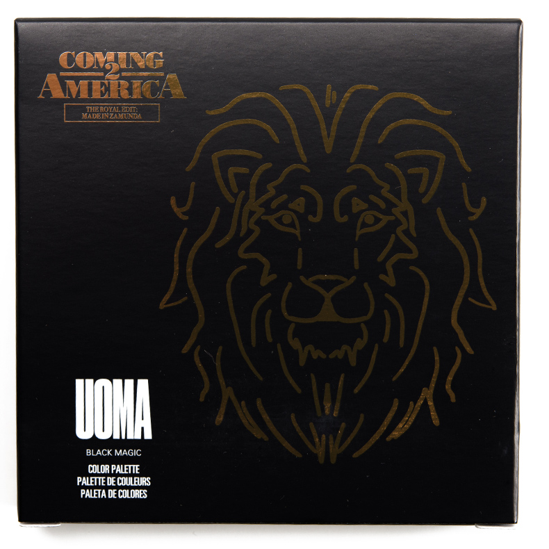 UOMA Beauty Queen to Be Black Magic Color Mini Palette