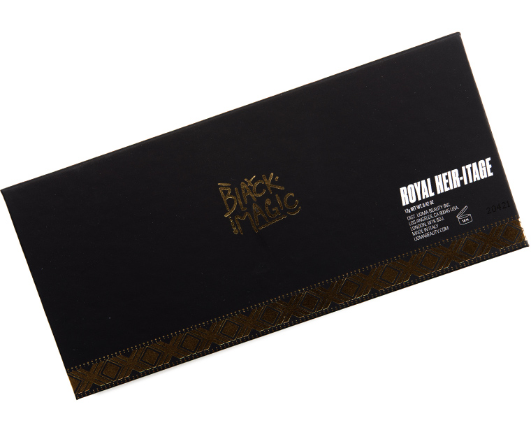 UOMA Beauty Royal Heir-itage Black Magic Color Palette