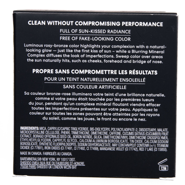bareMinerals Kiss of Pink Gen Nude Blonzer Blush and Bronzer