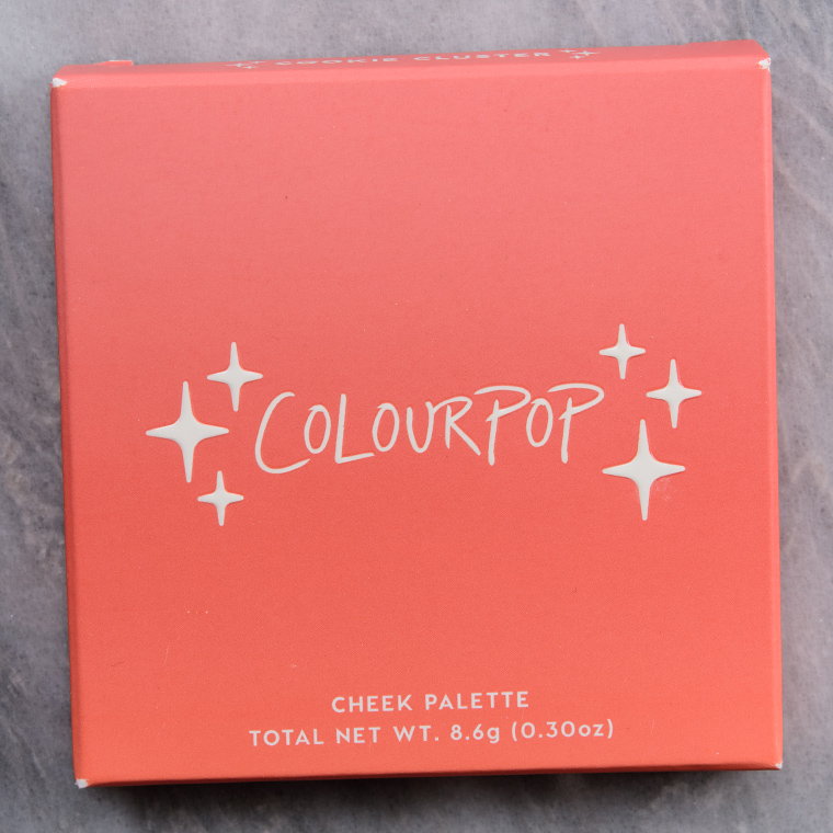 ColourPop Cookie Cluster 4-Pan Cheek Palette