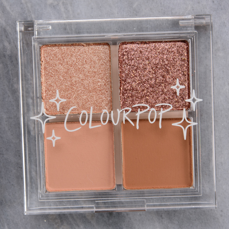 ColourPop Cream Soda Pressed Powder Shadow Quad