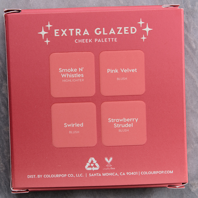 ColourPop Extra Glazed 4-Pan Cheek Palette
