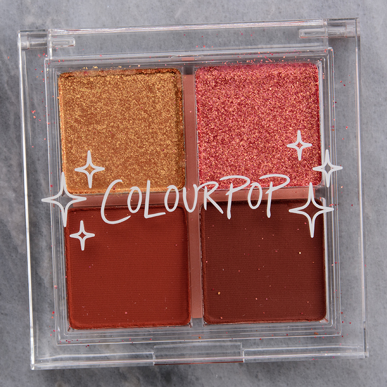 ColourPop Mocktail Pressed Powder Shadow Quad