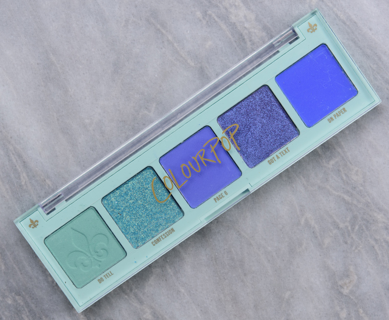 ColourPop Rumor Has It 5-Pan Pressed Powder Palette
