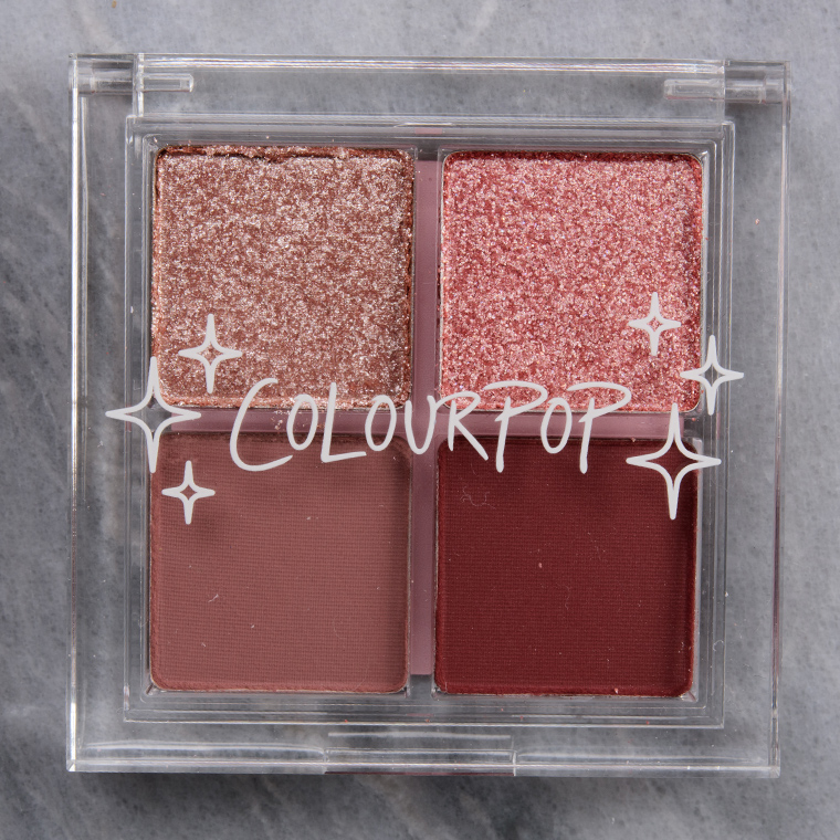 ColourPop Sorbet Pressed Powder Shadow Quad