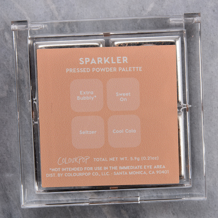 ColourPop Sparkler Pressed Powder Shadow Quad
