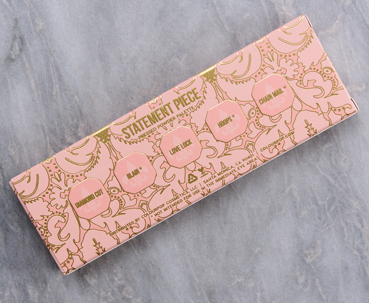 ColourPop Statement Piece 5-Pan Pressed Powder Palette