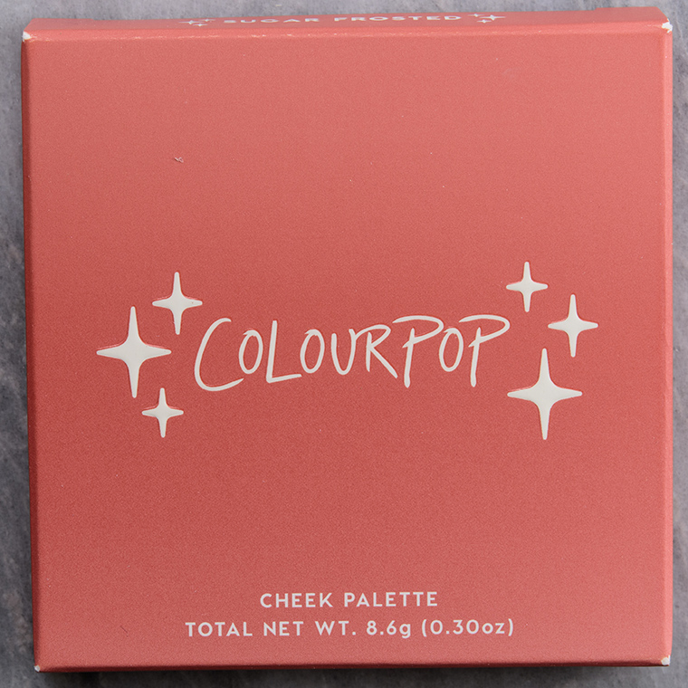 ColourPop Sugar Frosted 4-Pan Cheek Palette
