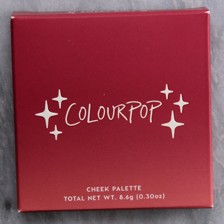 ColourPop Sweet Roll 4-Pan Cheek Palette