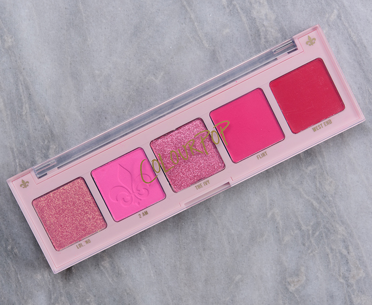 ColourPop Too Haute 5-Pan Pressed Powder Palette