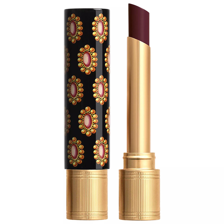 Gucci Beauty Jody Wild Mauve (714) Rouge de Beaute Brillant Glow and Care Lipstick