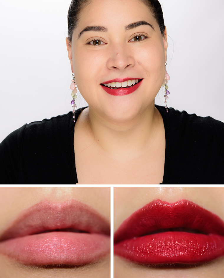 Guerlain Corolla Rouge (819) KissKiss Shine Bloom Lipstick Balm
