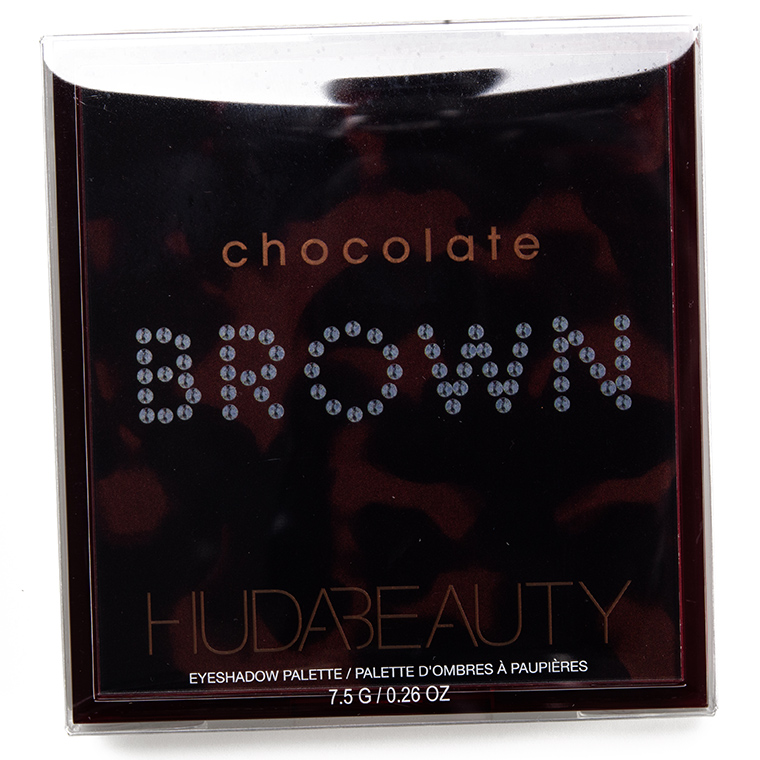 Huda Beauty Chocolate Brown Obsessions Eyeshadow Palette