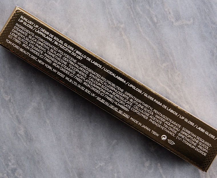 Tom Ford Beauty Soleil Sunlust Lipgloss
