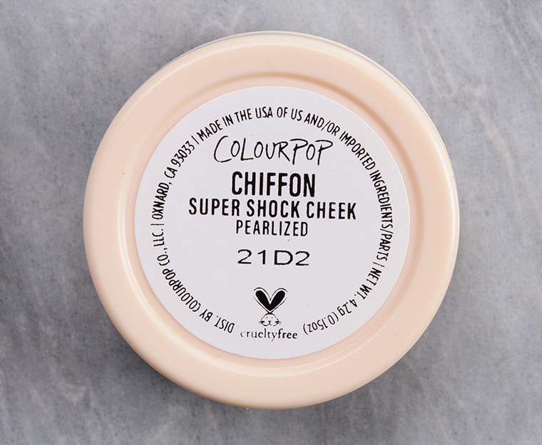 ColourPop Chiffon Super Shock Cheek