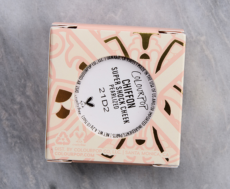 ColourPop Chiffon Super Shock Cheek