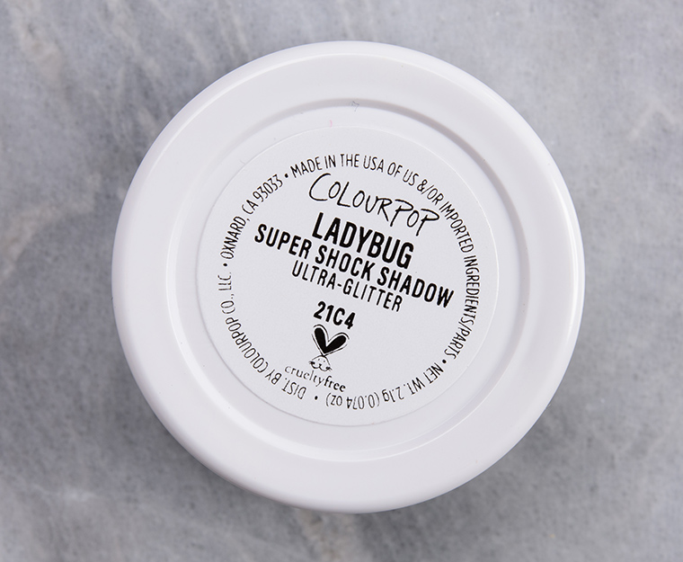 ColourPop Ladybug Super Shock Shadow