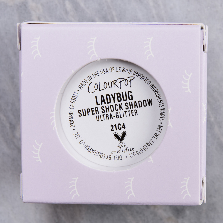 ColourPop Ladybug Super Shock Shadow