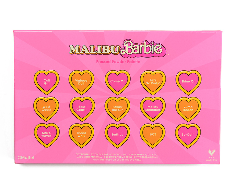 ColourPop Malibu Barbie 15-Pan Shadow Palette