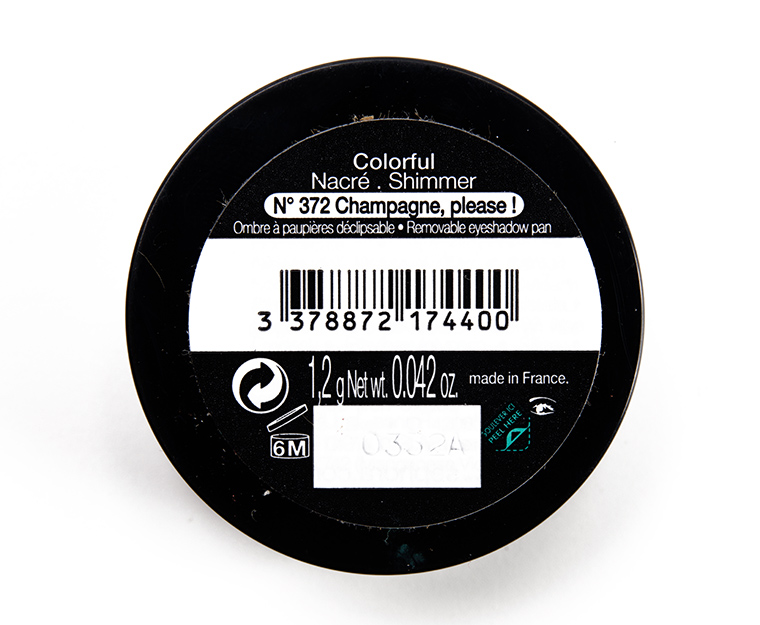 Sephora Champagne Please (372) Colorful Eyeshadow