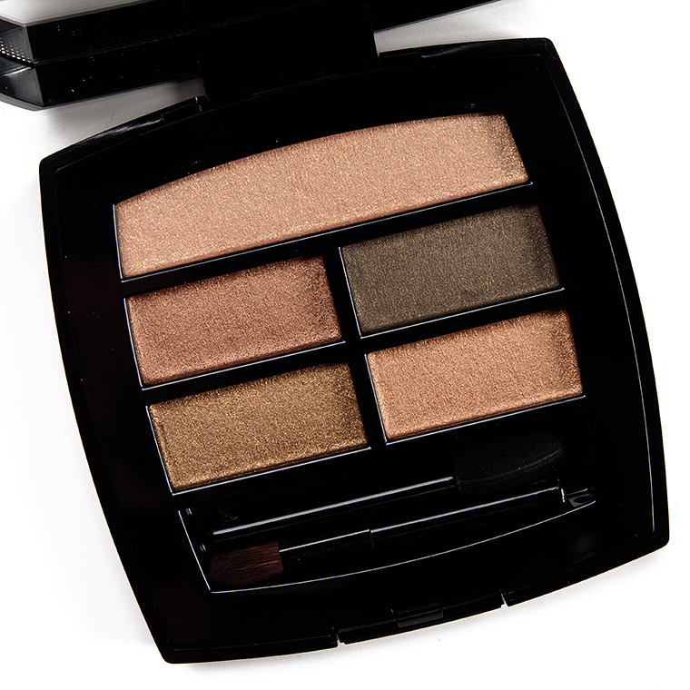 Chanel Intense Healthy Glow Eyeshadow Palette Review & Swatches