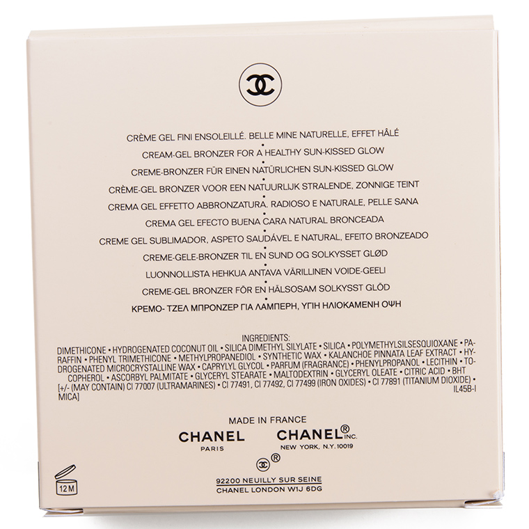 Chanel Les Beiges Healthy Glow Bronzing Cream - Deep Shade 2021