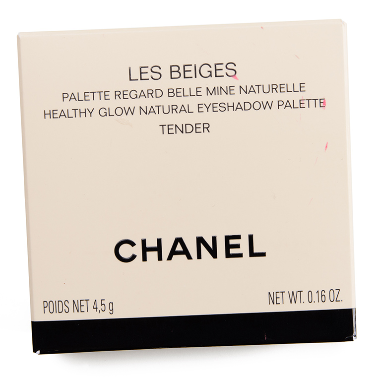 Chanel Tender Les Beiges Healthy Glow Natural Eyeshadow Palette