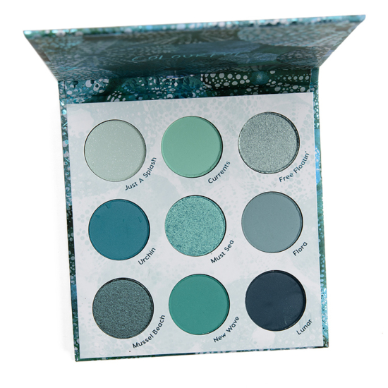 ColourPop 9-Pan Pressed Powder Palette High Tide