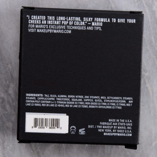 Makeup by Mario Creamy Peach Soft Pop Powder Blush Review & Swatches