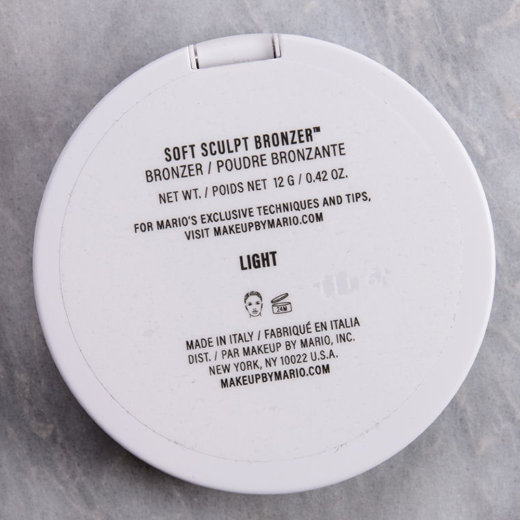 Makeup by Mario Light Soft Sculpt Bronzer