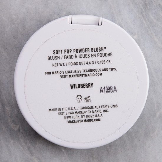 Makeup by Mario Wildberry Soft Pop Powder Blush Review & Swatches