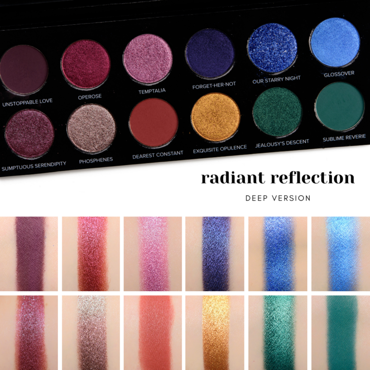 Sydney Grace x Temptalia Radiant Reflection | 10 Color Combinations