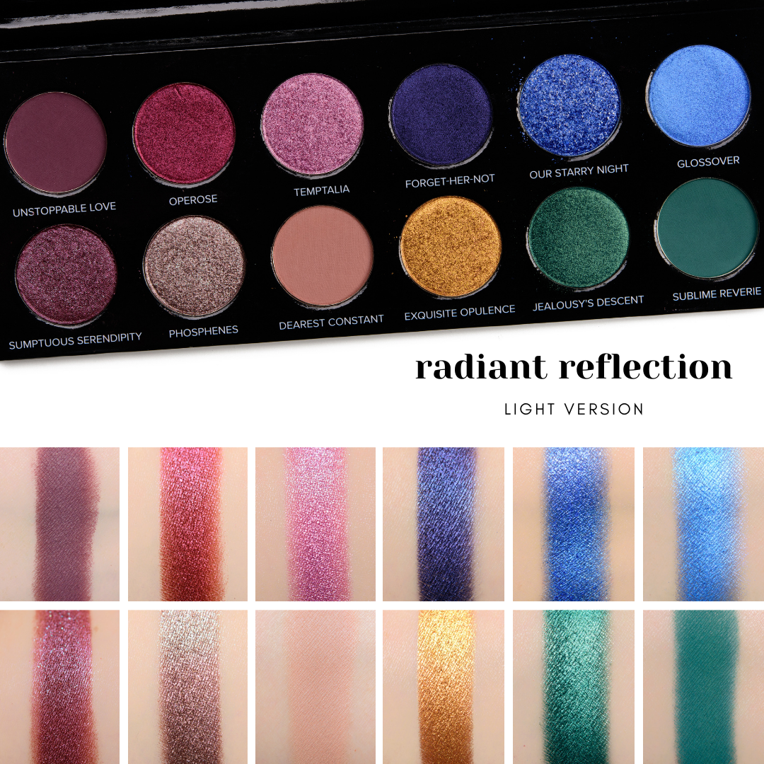 Sydney Grace x Temptalia Radiant Reflection | 10 Color Combinations