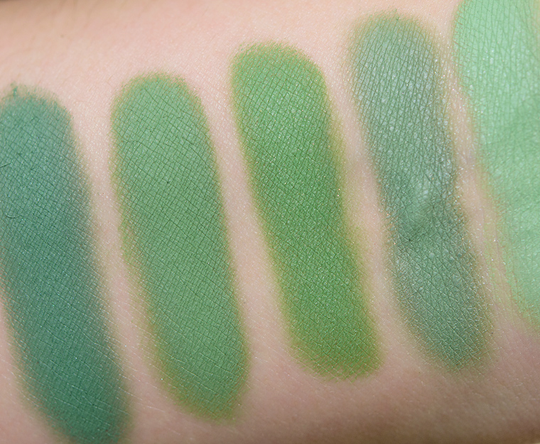 Sydney Grace Comparisons: Turtle Bay, Desert Spoon, Granny Smith, Eternal, Honeydew