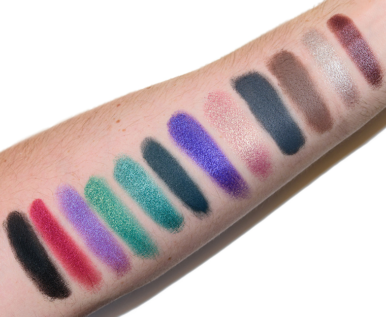 Quintessence (Deep) swatched on my husband (Fenty 110)