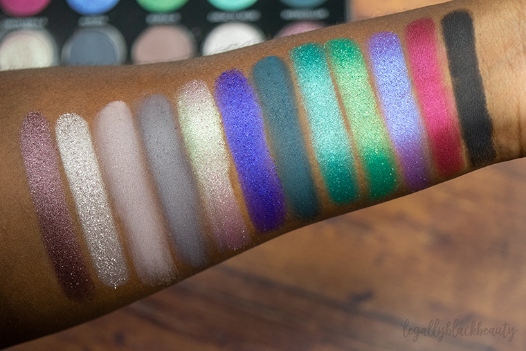 Quintessence (Light) swatched on Day (Fenty 430)
