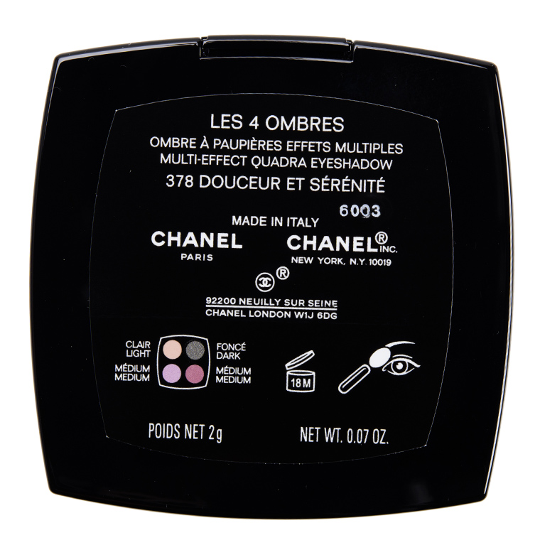 Chanel Douceur et Serenite (378) Les 4 Ombres Multi-Effect Quadra Eyeshadow